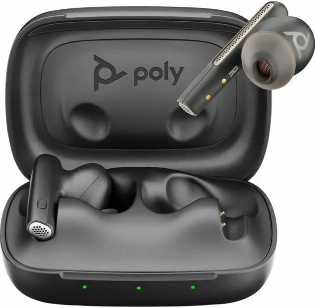 Alt view image 2 of 3 - Poly Charging Case Poly Earbud Black