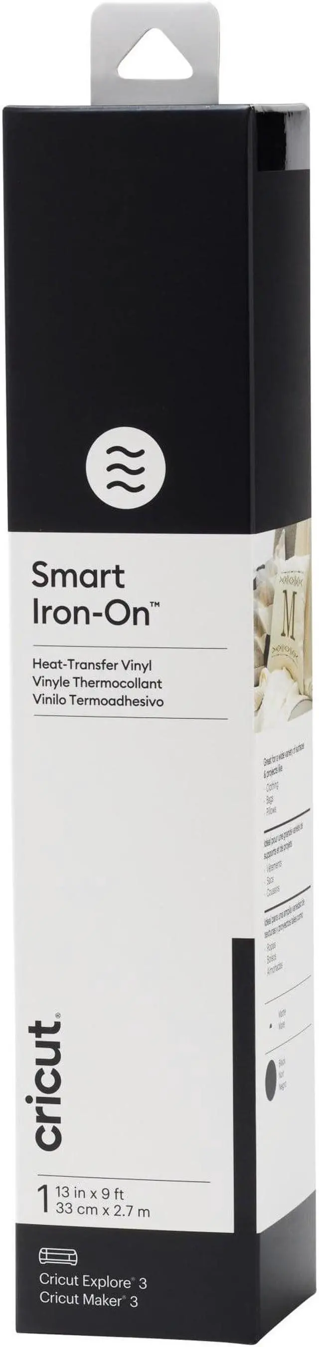 Main image of CRICUT SMART IRON ON BLACK 13 IN X9 FT