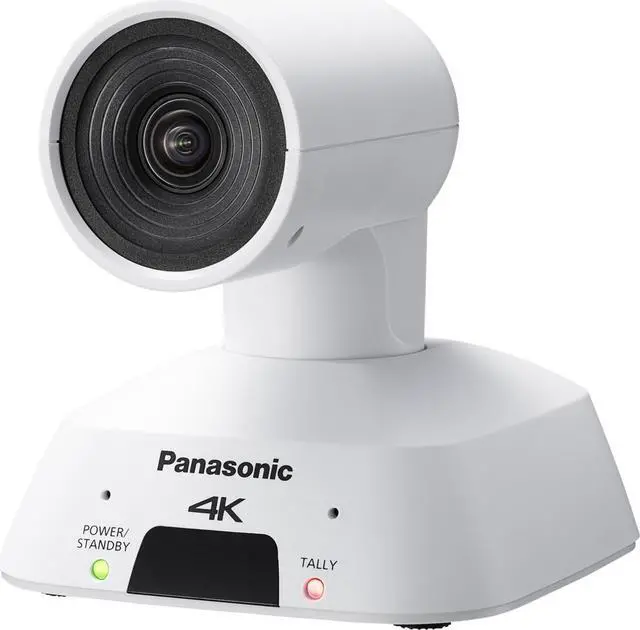 Alt view image 5 of 19 - Panasonic AW-UE4WG Compact Ultra Wide 4K Integrated PTZ Indoor Camera, White