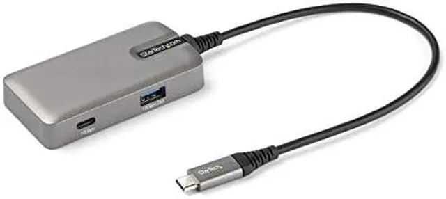 Alt view image 3 of 3 - StarTech.com DKT31CHPD3 USB C Multiport Adapter - USB-C to 4K 60Hz HDMI 2.0