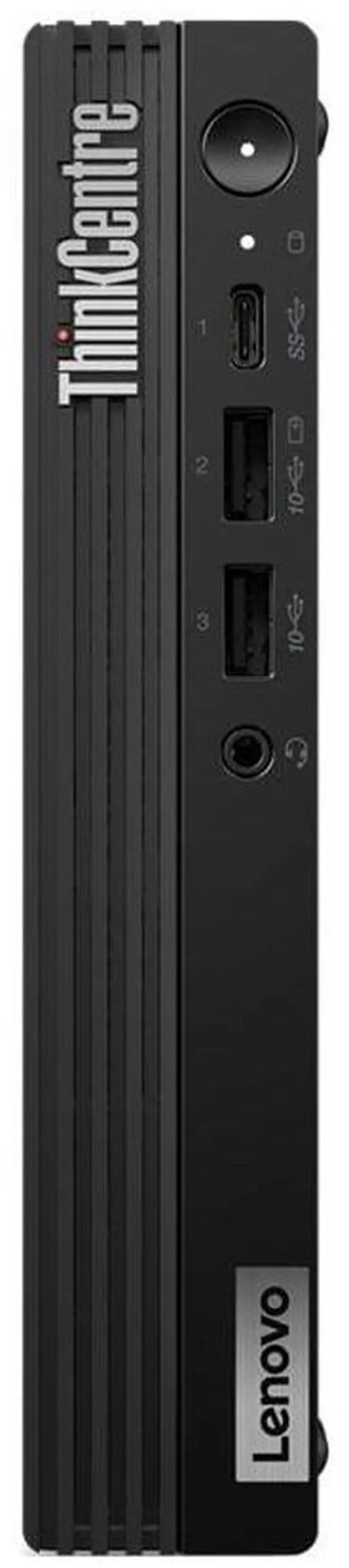 Alt view image 8 of 9 - Lenovo ThinkCentre M70q Gen 5 12TD001KUS Desktop Computer - Intel Core i7 14th Gen i7-14700T - vPro Technology - 16 GB - 512 GB SSD - Tiny - Black - Intel Q670 Chip - Windows 11 Pro - Intel UHD Graphi