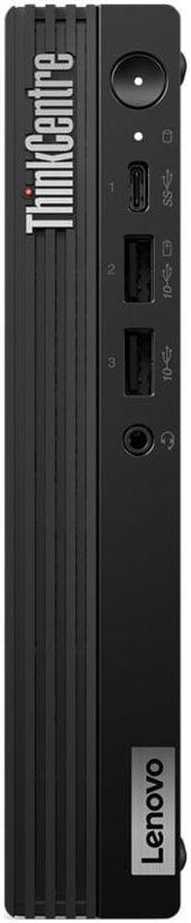 Alt view image 8 of 8 - Lenovo ThinkCentre M70q Gen 5 12TD001SUS Desktop Computer - Intel Core i7 14th Gen i7-14700T - vPro Technology - 32 GB - 1 TB SSD - Tiny - Black - Intel Q670 Chip - Windows 11 Pro - Intel UHD Graphics