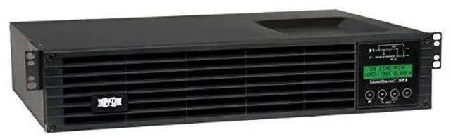 Alt view image 10 of 16 - TRIPP LITE SU1000RTXLCD2UN 1000 VA 900W 6 Outlets Double-Conversion UPS - 6 Outlets, Extended Run, WEBCARDLX, LCD, USB, DB9, 2U Rack/Tower