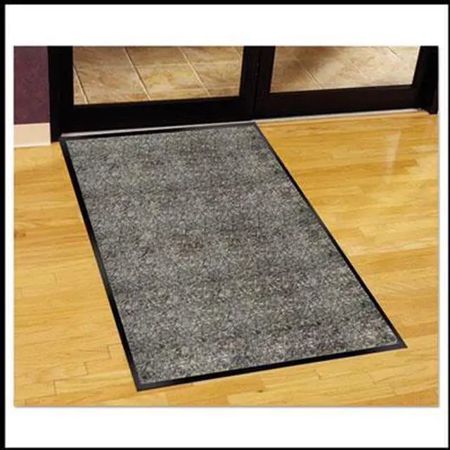 Alt view image 3 of 3 - Silver Series Indoor Walk-Off Mat, Polypropylene, 36 x 60, Pepper/Salt 74030530