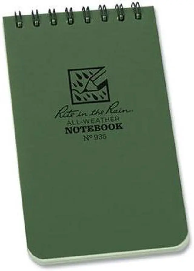 Alt view image 6 of 7 - RITE IN THE RAIN 935 All Weather Memo Book,Universal,3 x 5 In