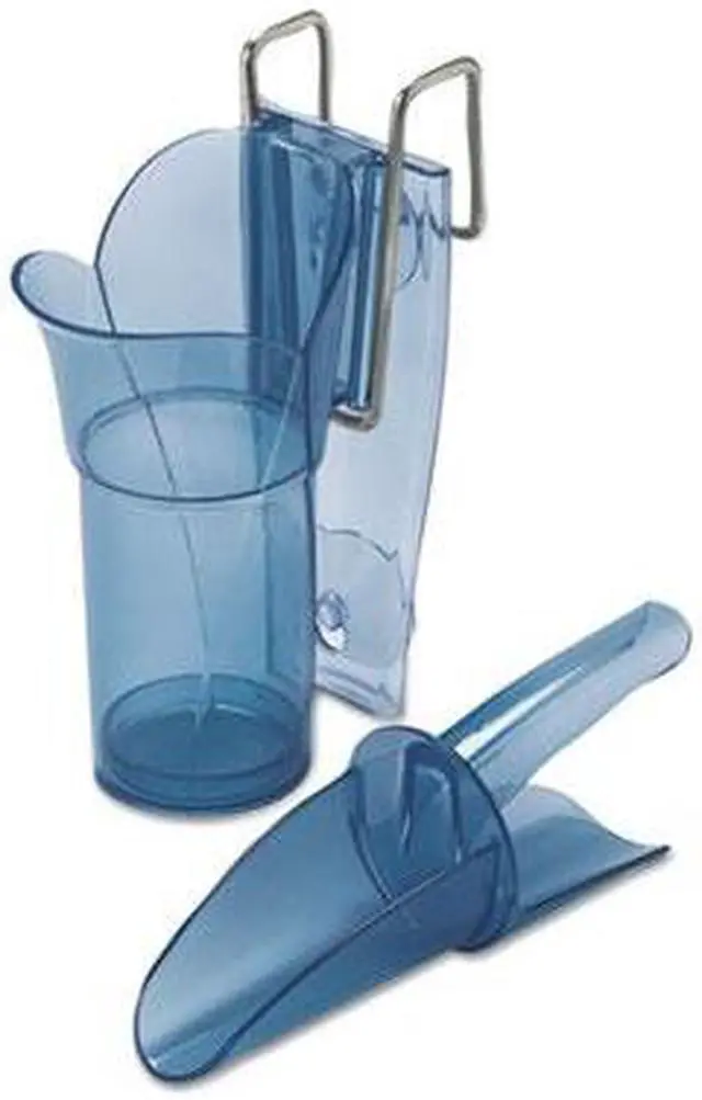 Alt view image 6 of 6 - SAN JAMAR SI5000GR Ice Scoop and Holder,6 to 10 oz.