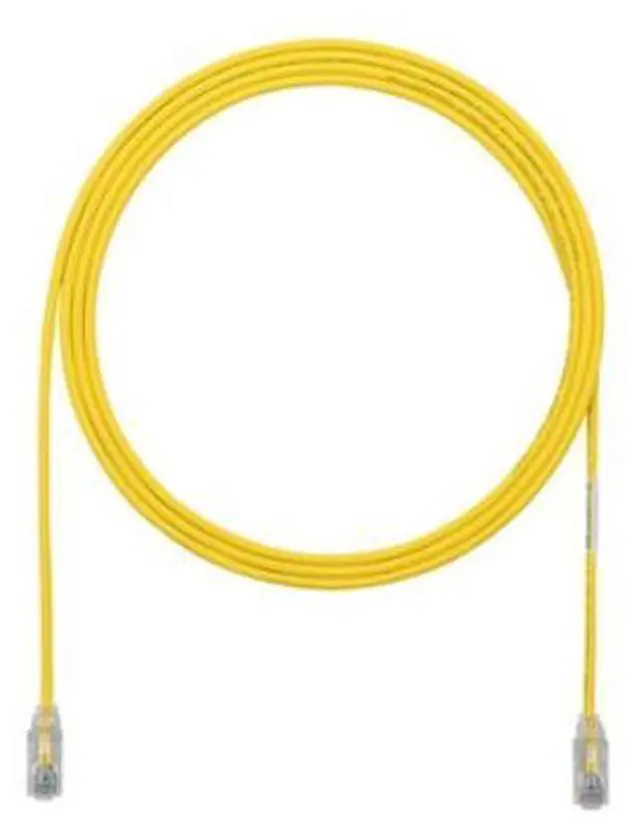 Alt view image 6 of 7 - Panduit UTP28SP1YL 1 ft. Cat 6 Yellow Network Ethernet Cable