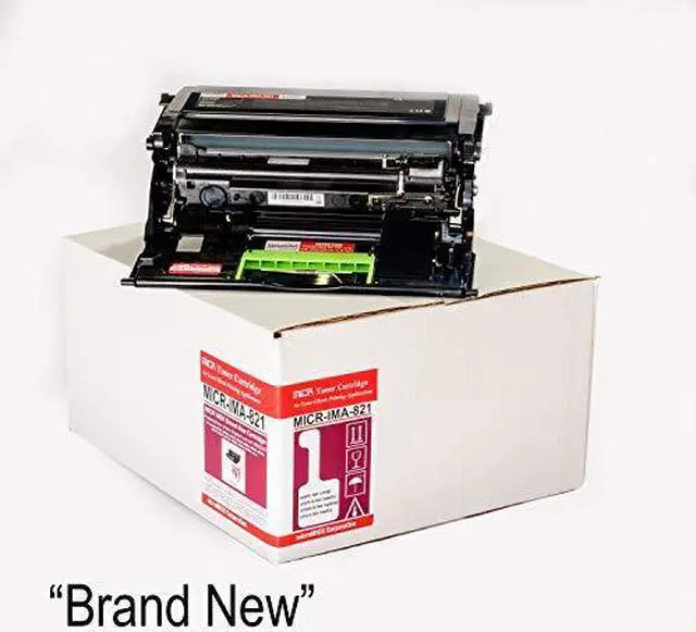 Alt view image 6 of 6 - microMICR MICR Toner Cartridge Alternative for Lexmark Black MICRIMA821