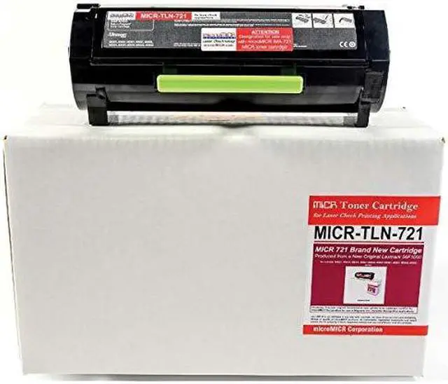 Alt view image 11 of 11 - microMICR MICR Toner Cartridge - Alternative for Lexmark (56F1000) - Black