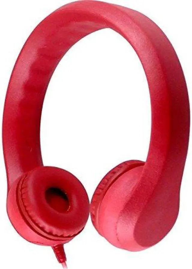Alt view image 8 of 8 - Hamilton Buhl KIDS-RED Flex-Phones Foam Headphones - Red