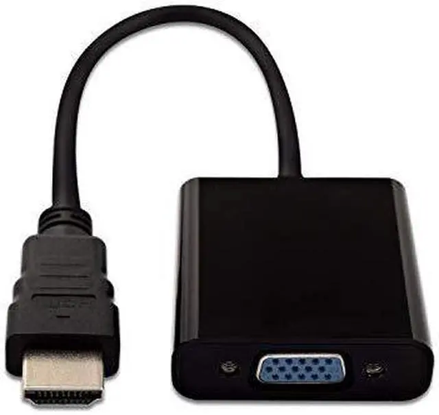 Alt view image 5 of 5 - V7 CBLHDAVBLK-1N HDMI 1.4 to 15Pin VGA Adapter Dongle