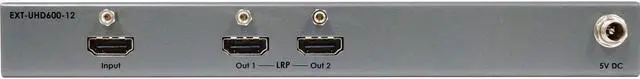 Alt view image 8 of 8 - Gefen Ultra Hd 600 Mhz 1:2 Splitter For Hdmi W/ Hdr