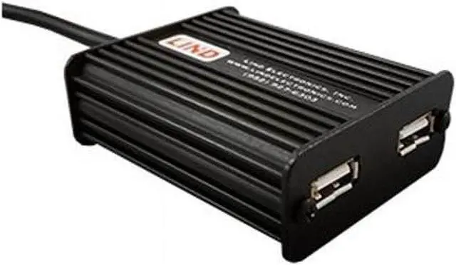 Alt view image 4 of 4 - Dual USB Power Adapter With 72Inch Ms27467t9b98p 3-Pin Military Input Connector