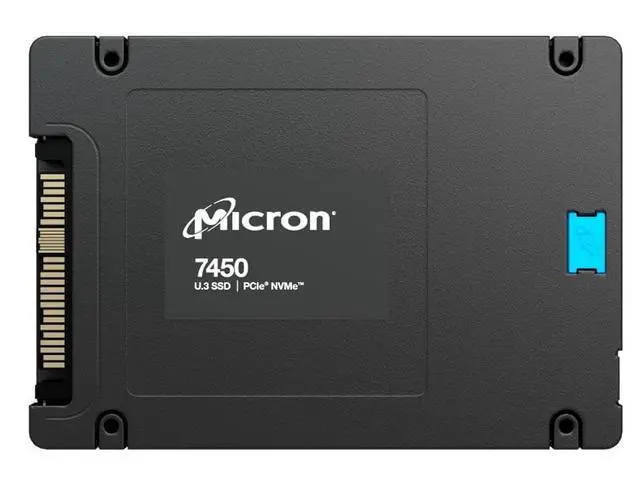 Alt view image 2 of 3 - MICRON 7450 PRO 1920GB NVME U.3 (7MM) TCG-OPAL ENTERPRISE SSD SINGLE PACK  Solid state drive Model MTFDKCB1T9TFR-1BC15ABYYR