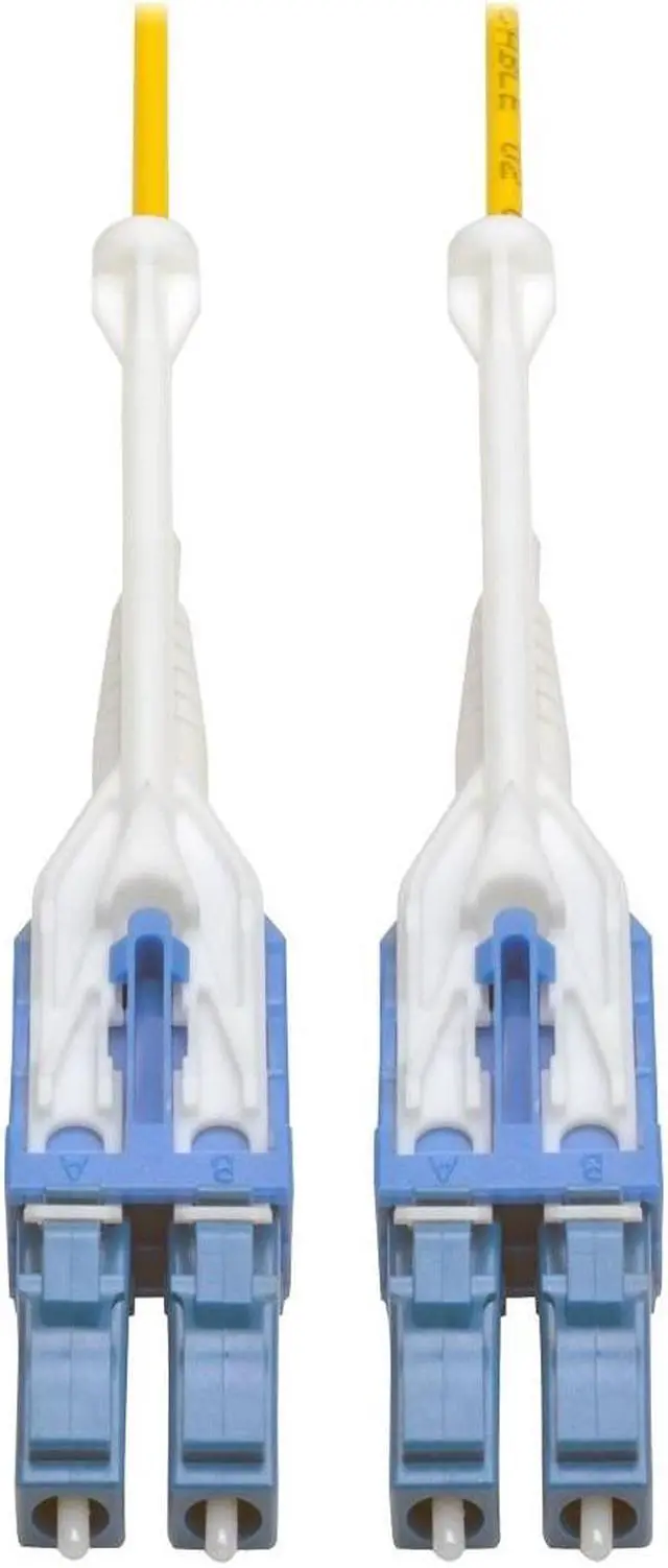 Alt view image 11 of 11 - DUPLEX SINGLEMODE 8.3/125 FIBER PATCH CABLE (LC/LC), PUSH/PULL TABS, 2 M (6 FT.)