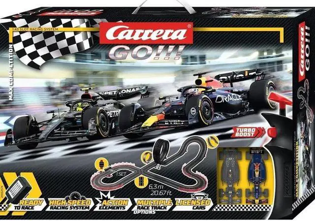 Main image of Carrera 20062574 Max Competition Go!!! Slot Car Racing Set
