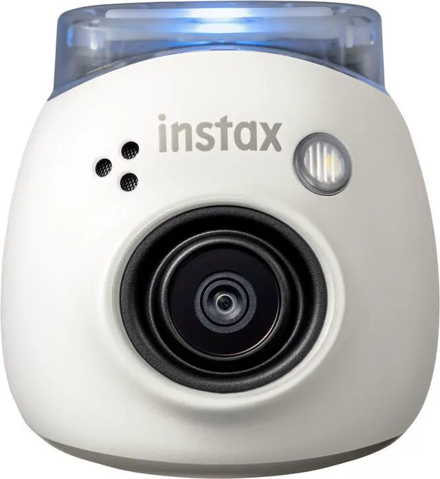 Alt view image 2 of 12 - Fuji instax Instant Digital Camera - Milky White