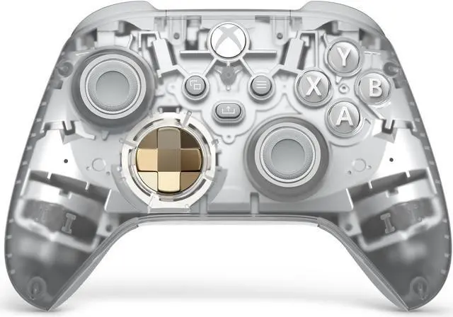 Alt view image 8 of 8 - Xbox Wireless Controller Ghost Cipher Special Edition - Wireless & Bluetooth Connectivity - New Hybrid D-Pad - New Share Button - Featuring Textured Grip - Easily Pair & Switch Between Devices
