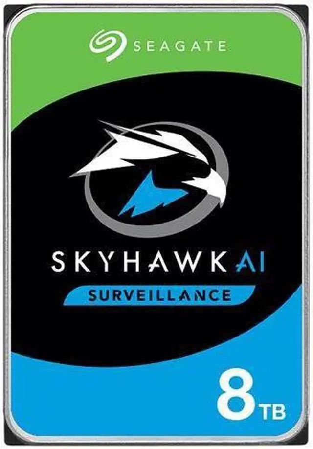 Alt view image 15 of 15 - Seagate Skyhawk AI 8TB Video Internal Hard Drive HDD  3.5 Inch SATA 6Gb/s 256MB Cache for DVR NVR Security Camera System with in-House Rescue Services