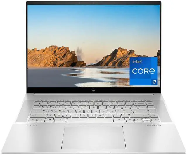 Main image of HP Envy 16-h1000 16" Touchscreen Notebook - Intel Core i7 13th Gen -13700H - 16 GB - 512 GB SSD - Natural Silver Aluminum - Windows 11 Home - In-plane Switching (IPS) Technology A75W7UA#ABA