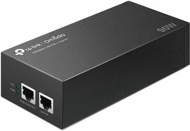 Alt view image 7 of 7 - TP-Link Omada PoE++ Injector - 1 x RJ-45 Input Port(s) - 1 x RJ-45 Output Port(s) - 90 W