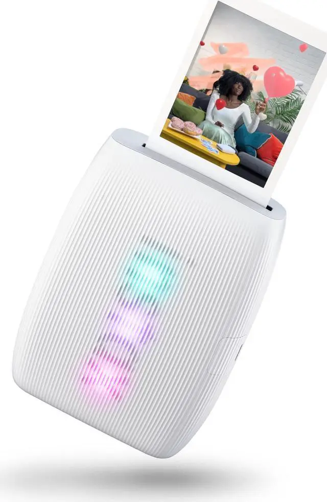 Alt view image 17 of 20 - Fujifilm Instax Mini Link 3 Smartphone Printer - Clay White
