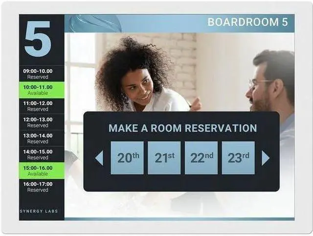 Alt view image 4 of 4 - Sharp 13.3" LCD 8192 x 4608 Digital Signage Display EP-C131