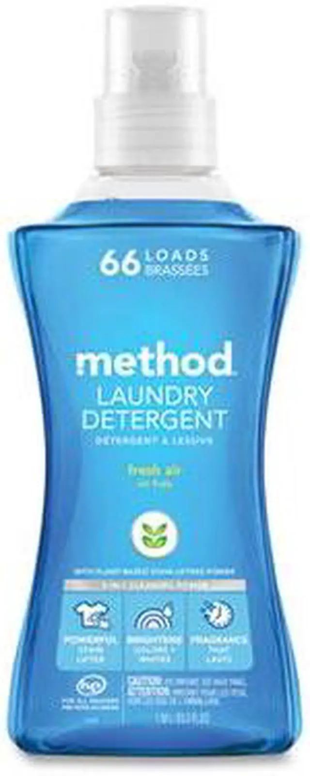 Main image of Laundry Detergent Fresh Air Scent 53.5 oz Bottle 4/Carton 318025