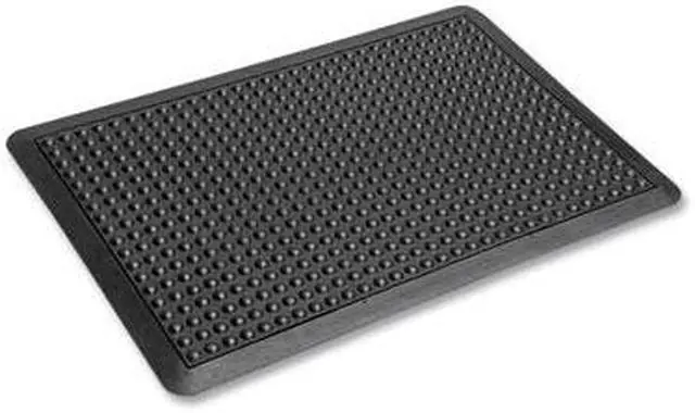 Main image of Yoga-Flex Rectangular Black High/Low Bubble Surface 24" x 36" YF0023BK