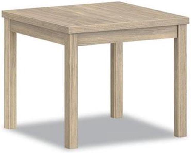 80000 Laminate Occasional End Table, Rectangular, 24w x 20d x 20h, Kingswood Walnut