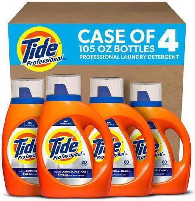 Main image of Commercial HE Liquid Laundry Detergent 105 oz Pour Bottle 4/Carton 80782106