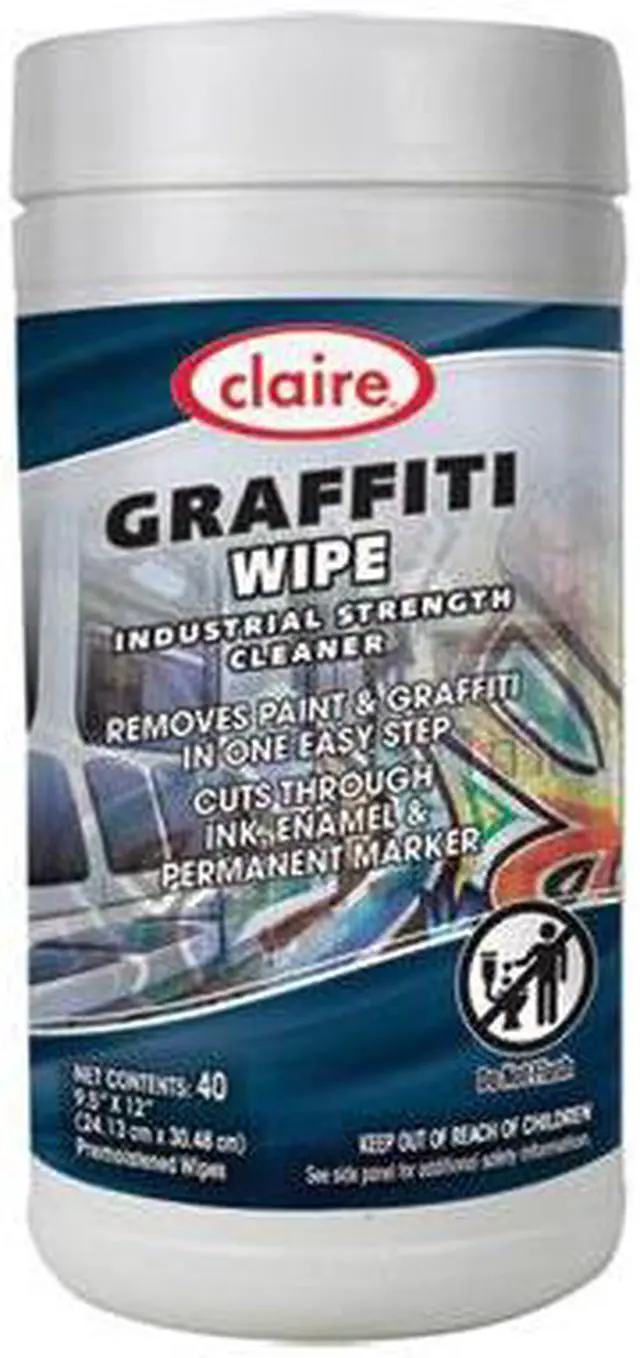 Main image of Graffiti Wipe 1-Ply 12 x 9.5 Mild Scent Purple 6/Carton 1000002536