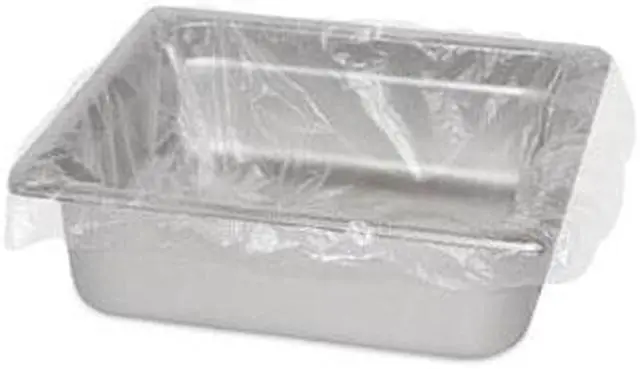 Main image of Steam Pan Liners for 1/3-Size Pans Includes Twist-Ties 18" x 14" Clear 250/Carton SPL1814