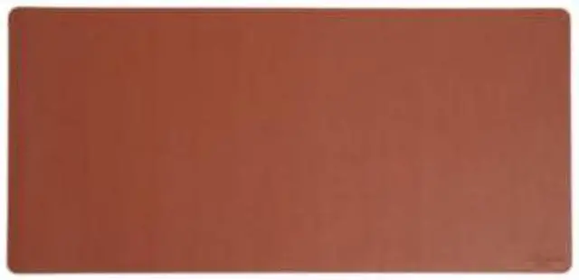 Main image of Vegan Leather Desk Pads 36" x 17" Brown 64827