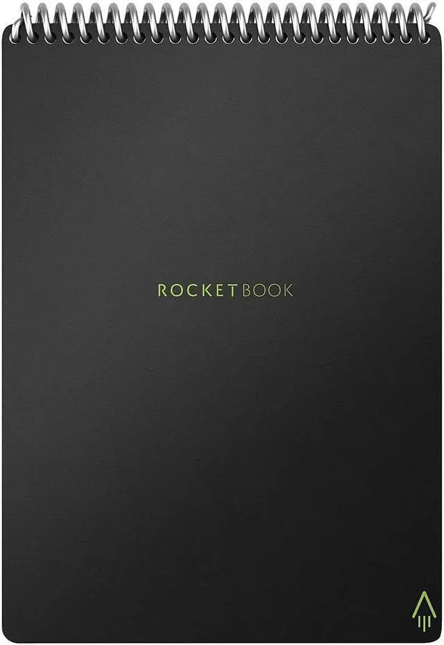 Main image of Flip Smart Notepad Black Dot Grid Rule 6x8.8 White 18 Sheets FLPERCAFR