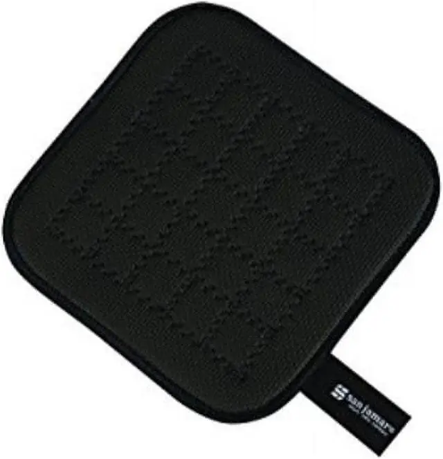Main image of Carlisle FoodService Ultigrip Commercial Hot Pad Pan Holder 7x7" Black