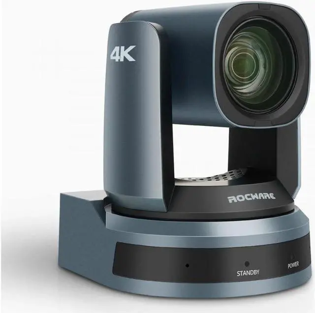 Alt view image 7 of 15 - ROCWARE RC841U 4K UHD PTZ Camera with Auto Framing & Humanoid Tracking