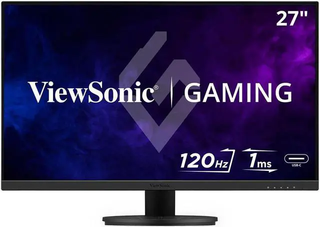 Alt view image 15 of 20 - ViewSonic VX2716A 27 Inch 1080p 1ms 120Hz IPS Gaming Monitor with Eye Care, USB C, HDMI 1.4, and DisplayPort Inputs
