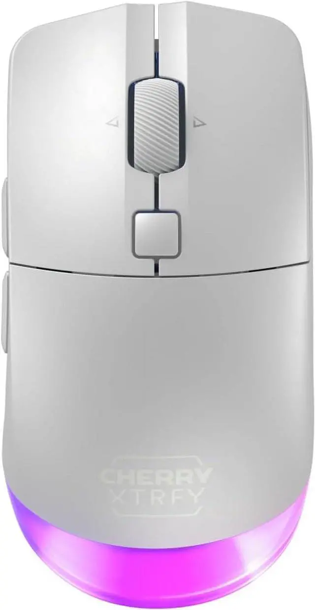 Alt view image 8 of 8 - CHERRY XTRFY M50 Wireless Gaming Mouse - White, Lightweight, Ergonomic