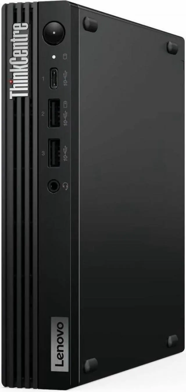 Alt view image 8 of 15 - Lenovo ThinkCentre M75q Gen 5 12RQ001PUS Desktop Computer - AMD Ryzen 7 PRO 8700GE - 32 GB - 512 GB SSD - Tiny - Black - AMD PRO 600 Chip - Windows 11 Pro - AMD Radeon 780M DDR5 SDRAM - English Keyboa