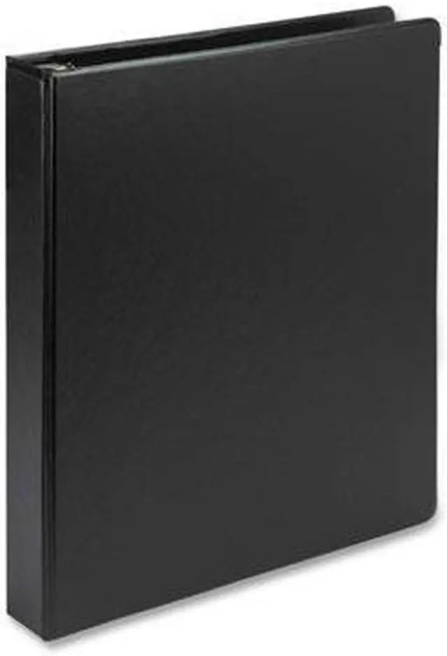 Alt view image 2 of 2 - Samsill 14830 Earths Choice Biobased Round Ring 1" Binder 11 x 8.5 Black