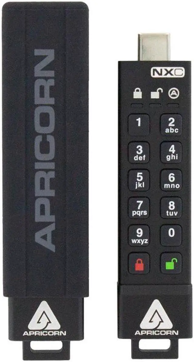 Alt view image 16 of 20 - Apricorn 16GB SecureKey 3NXC USB Type C Flash Drive ASK3-NXC-16GB