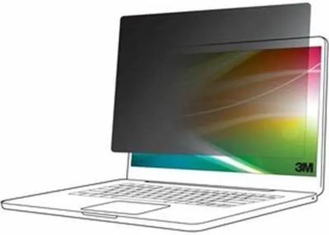 Alt view image 2 of 7 - 3M Bright Screen Privacy Filter for 13.3in Full Screen Laptop 16:10 BP133W1E