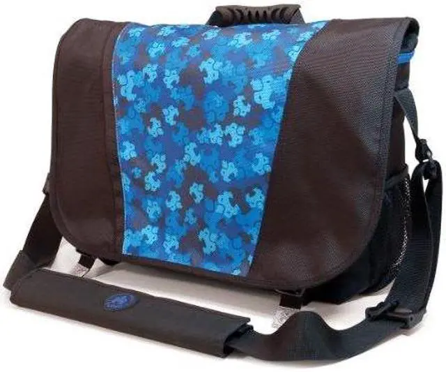Alt view image 16 of 16 - Sumo - Messenger Bag - 15.6" or 16" screens - Black/Blue