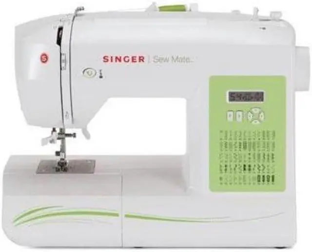 Alt view image 9 of 16 - SINGER Factory Serviced 5400 Fashion Mate 60-Stitch Electronic Sewing Machine with 4 Buttonhole Styles and Variable Needle Positions