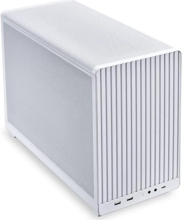 Alt view image 2 of 2 - Lian Li A3W.US mATX 26.3L micro form factor chassis- Supports up to 360 radiator and 10 x 120mm fans- Supports standard ATX PSUs-In collaboration with DAN Cases (White)