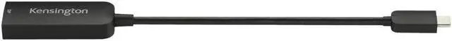 Alt view image 9 of 9 - Kensington CV5000DP USB-C 4K/8K DisplayPort 1.4 Adapter - 1 x 20-pin DisplayPort 1.4 Digital Audio/Video Female - 1 x USB Type C Male - 7680 x 4320 Supported - Black