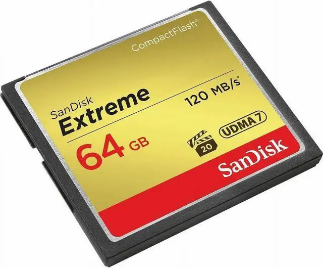 Alt view image 19 of 20 - SanDisk Extreme 64 GB CompactFlash
