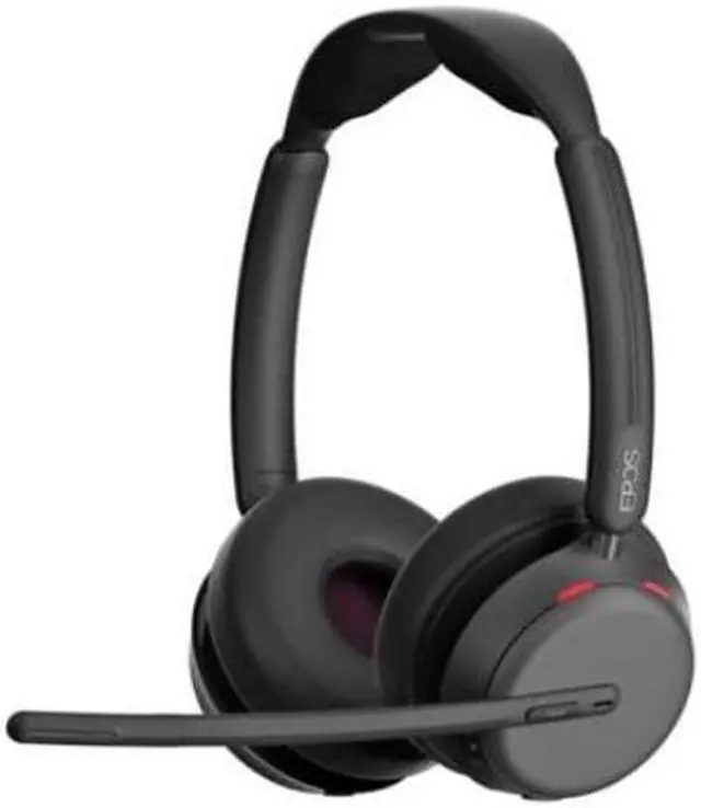Alt view image 6 of 6 - EPOS IMPACT 1060T Headset - Stereo - Wireless - Bluetooth - On-ear - Binaural - Circumaural - Noise Canceling