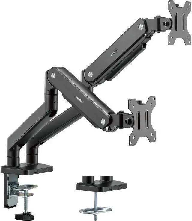 Alt view image 2 of 2 - Rocstor ErgoReach Mounting Arm for LED Display LCD Display Monitor Matt Black Landscape/Portrait Y10N013B1